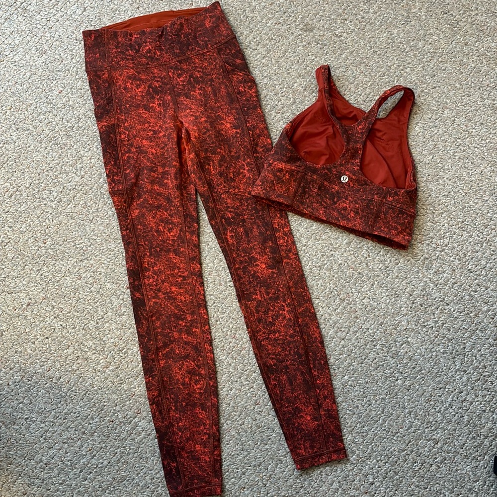 Lululemon invigorate matching set